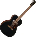 Produktbild: Gretsch Jim Dandy Deltoluxe Concert Black Top Sapele Nato Walnuss Westerngitarre