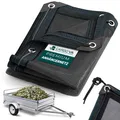 Produktbild: CargoVA® Feinmaschiges Anhängernetz 3x4m - Schwarzes feinmaschiges Abdecknetz...