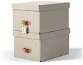 Produktbild: LEITZ Aufbewahrungsboxen Puro 27,5 x 37,5 x 20,0 cm, beige 61490012