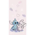 Produktbild: Disney Lilo und Stitch Pink Badetuch, Strandtuch 70x140cm