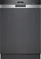 Produktbild: Siemens SN55ZS07CE - iQ500 Teilintegrierter Geschirrspüler mit 5 Jahre Garantie, Gebürsteter Stahl, Besteckschublade, 60 cm
