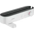 Produktbild: hansgrohe Badewannenthermostat ShowerTablet Sel. 400 412x115mm, AP, 2 Verbraucher, mattweiß
