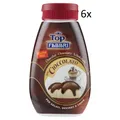 Produktbild: 6x Fabbri Topping sauce Cioccolato Schokolade für Eis, Desserts und Kaffee 225g