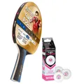 Produktbild: 1x Timo Boll Gold 85021 Tischtennisschläger + 3x 40+ 3*** Tischtennisbälle | TT