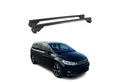 Produktbild: OMAC Dachträger Dachgepäckträger für VW Touran 2003-2023 Auminium Schwarz (2-St), Wasserbeständig,Abnehmbar,Multifunktional,Leichtgewichtig