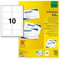 Produktbild: SIGEL Visitenkarten LP798 satiniert weiß 225 g/qm, 100 St.