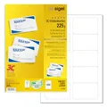 Produktbild: SIGEL LP798 bedruckbare Karten, 100 Stück (10 Blatt A4), hochweiß, abgerundete Ecken, Visitenkarten, Blanko Spielkarten zum Beschriften, glatter Schnitt, 225 g, 85x55 mm, nachhaltiges Papier