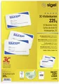 Produktbild: Sigel LP798 Bedruckbare Visitenkarten, glatte Kanten 85 x 55mm Hochweiß 100 St. Papierformat: DIN A4