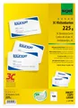 Produktbild: SIGEL Visitenkarten LP798 satiniert weiß 225 g/qm, 100 St.