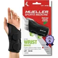 Produktbild: MUELLER Greenline Fitted Wrist Brace, Handgelenkbandage, schwarz (Schwarz, S/M, Links)