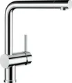 Produktbild: Blanco Armatur Linus druckfest - schwenkbarer Wasserhahn, Metall verchromt
