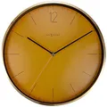 Produktbild: Nextime Wanduhr Essential Gold Dia. 34cm Aluminium Weiß