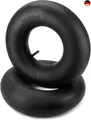 Produktbild: QWORK® 2 Stück 13x5.00-6 Schlauch Reifen, Schubkarren Schlauch, Ersatzschlauch, 