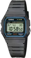 Produktbild: Casio F-91W Schwarz Harz Herren 33mm Leichtes Armbanduhr, passt auch für Kinder