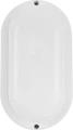 Produktbild: LUXULA LX300235 - Kellerlampe oval weiß, 12W, 1080lm, CCT, IP54