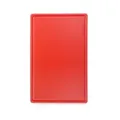 Produktbild: HENDI Schneidbrett Kunststoff, HACCP, GN 1/1 826010 , Farbe: rot
