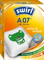 Produktbild: swirl Staubsaugerbeutel A 07 mit MicroporPlus Filter