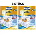 Produktbild: Staubsaugerbeutel Swirl A07 | für AEG, Electrolux 8 Stück 2 Filter