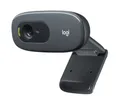 Produktbild: Logitech C270, HD 720p, 60° Sichtfeld, Fester Fokus, Belichtung, Rauschfilter Full HD-Webcam