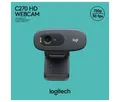 Produktbild: Logitech C270 HD Webcam 720p USB 3MP Schwarz mit Mikrofon Neu