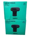 Produktbild: 2x Logitech HD Webcam C270 - Webcam Black Homeoffice Mobile Working Desktop NEU