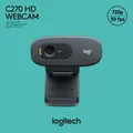 Produktbild: Logitech Webcam C270 HD 720p 1280x720 Pixel 30 FPS USB schwarz 960-001063
