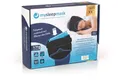 Produktbild: DS Produkte GmbH mysleepmask Schlafmaske L-XL schwarz-blau inkl. 2 Gelpads & 2 Paar Ohrstöpsel -