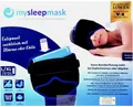 Produktbild: mysleepmask Schlaf- Augen- Kühlmaske Gel wärmend blickdicht Migräne L/XL 59-63cm