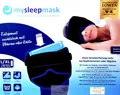 Produktbild: mysleepmask Schlafmaske Ohrstöpsel Gelpads Aufbewahrungsbeutel Migräne L/XL