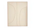Produktbild: Mica Decorations Wanddekoobjekt Mica Wanddeko Beige 100x80 cm