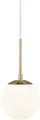 Produktbild: Nordlux Pendelleuchte GRANT, ohne Leuchtmittel, Hängeleuchte, Mundgeblasenes Glas, Messing Style