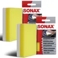 Produktbild: 2x Sonax Applikationsschwamm Auftragsschwamm für Politur Wachs u.a. Pflegemittel
