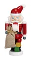 Produktbild: Seiffener Volkskunst | Echt Erzgebirge Weihnachtsmann Nussknacker | 11460 | Handgefertigte Dekoration für die Weihnachtszeit | 21 cm