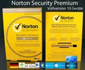 Produktbild: Norton Security Premium Vollversion Box 10 Geräte inkl. Antivirus OVP NEU