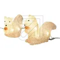 Produktbild: LED Acryl Eichhörnchen 5er-Set 40 warmw. LED außen 6287-103
