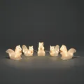 Produktbild: Konstsmide Weihnachtsbeleuchtung  LED Acryl Eichhörnchen 5er-Set