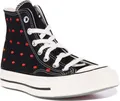 Produktbild: Converse Chuck 70 Hi Frauen Gestickte Lippen Le wand Turnschuhe Schwarz Rot – undefined / Schwarz Rot