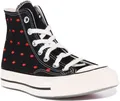 Produktbild: CONVERSE A01600C Chuck 70s Bestickt Lippen Plateau Schwarz Rot Damen Größe 3 - 9