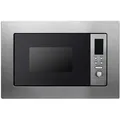 Produktbild: Respekta Einbaumikrowelle Nadia, Edelstahl, Metall, Glas, 59.5x38.8x34.4 cm, Garraumbeleuchtung, Grillfunktion, Auftaufunktion, digitaler Timer, Automatik-Kochprogramme, Timerfunktion, Kindersicherung, Küchen, Küchenelektrogeräte, Mikrowellen