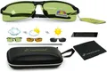 Produktbild: Saulmann® SM7877 Polarisiert Photochromatische selbsttönende Tag Nacht Brille 🅨