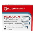 Produktbild: ALIUD PHARMA Macrogol AL, 13,7 g Pulver: Pulver zur Herstellung einer Lösung, zur Behandlung von chronischer Verstopfung