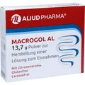 Produktbild: MACROGOL AL 13,7 g Plv.z.Her.e.Lsg.z.Einnehmen 10 St. PZN 09474082