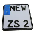 Produktbild: Kennzeichenhalter Motorrad 180 x 200 Kennzeichen-Platte Nummernschildhalter NEU