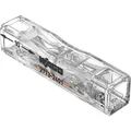 Produktbild: Durchgangsverbinder zum Stecken; 4,00 mm2; transparent, 20 Stück WAGO