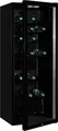 Produktbild: Exquisit Glastürkühlschrank GKS240-GT-160C Schwarz 237 l, Umluft, 6 Ablagen, Türschloss, freistehend 668052
