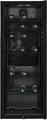 Produktbild: Exquisit Flaschenkühlschrank GKS240-GT-160C | 237L | Glastür abschließbar | 6 Ablagen | LED | Umluft | schwarz, C (Spektrum A bis G)
