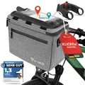 Produktbild: MIVELO Fahrrad Lenker Tasche für KLICKfix mit Handyfach inkl. Lenker-Adapter