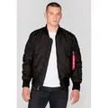 Produktbild: Alpha Industries Bomberjacke MA-1 TT Kunstfaser, slim fit schwarz XS (42/44)