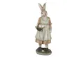 Produktbild: Clayre & Eef Osterhase Häsin Landhausstil 9 x 8 x 25 cm, Sammlerfigur,Tierfigur, Hase, Statue, Osterdeko