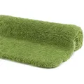 Produktbild: liebling Badematte Superior, rutschhemmend beschichtet, schnell trocknend, strapazierfähig, fußbodenheizungsgeeignet, Polyester, rechteckig, kuschelig weiches Polyester, in vielen verschiedenen Größen und Farben grün rechteckig | 70 cm x 120 cm